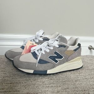BNWT New Balance 998 - Gray & Blue Made In USA 998 Sneakers
